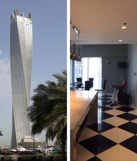 Cayan Tower – Dubai Marina – project photo 1