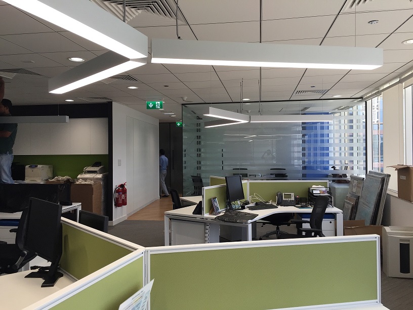 Intelsat – office fit out, Dubai