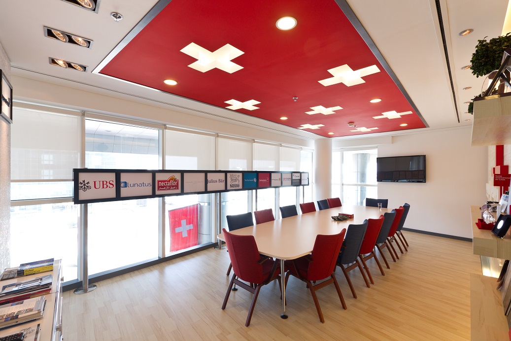 Office fit out at Swiss Tower, JLT Dubai